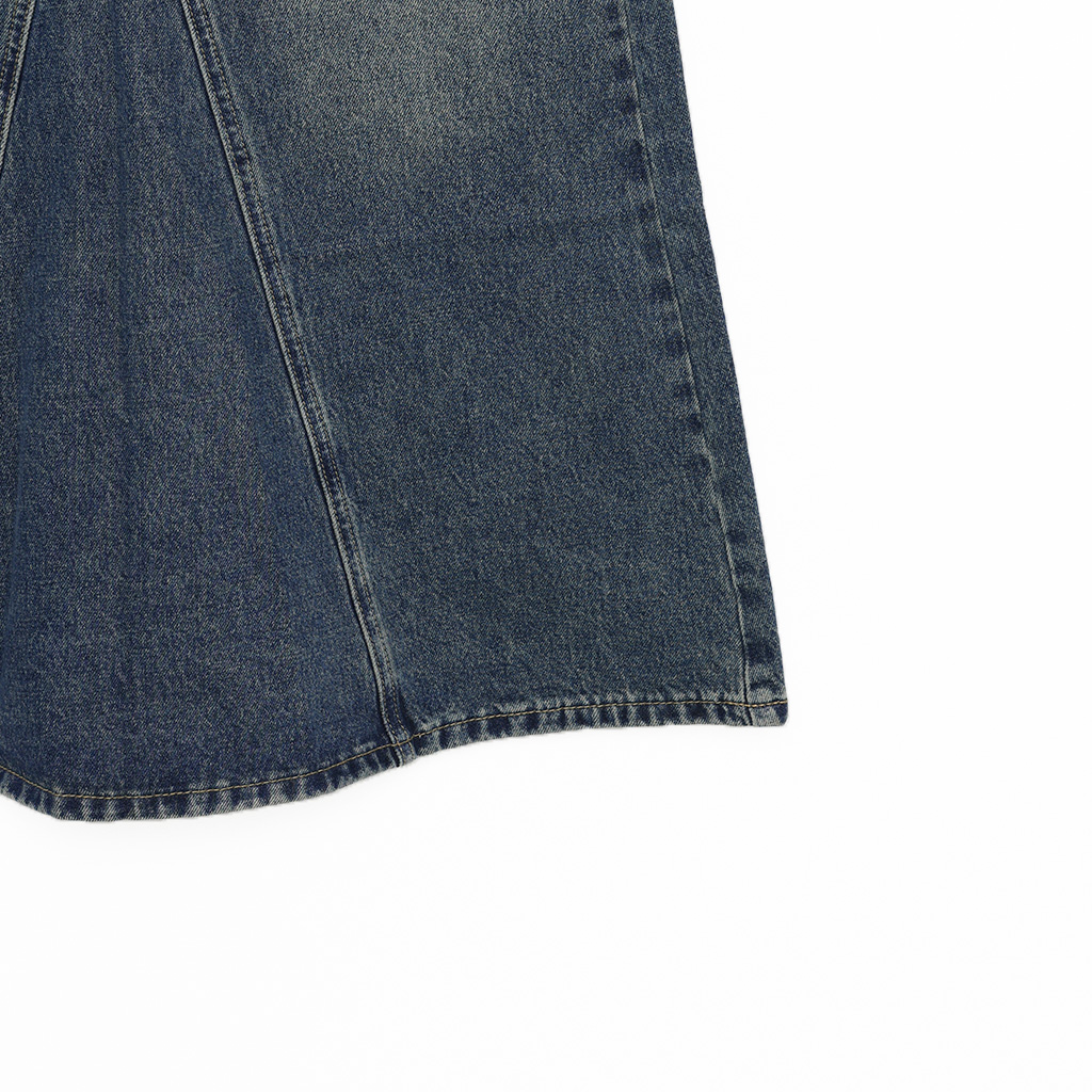 マキシスリットデニムロングスカート | ファッション通販サイト NUGU