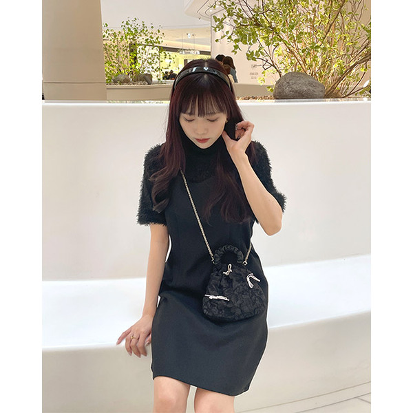 miu miu ノースリーブミニワンピース❤︎38 miu miu ノースリーブミニワンピース❤︎38 MIU MIU（ワンピース