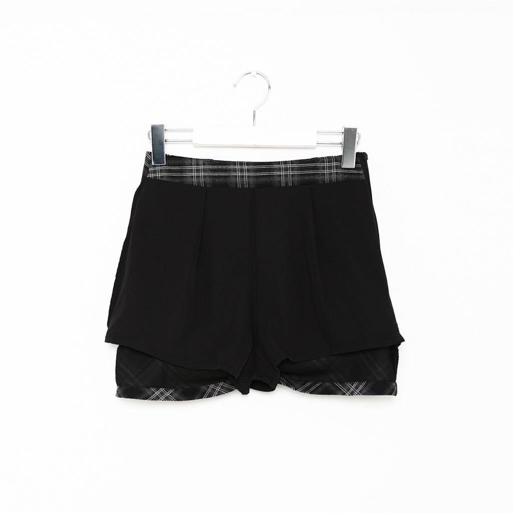 【関税込み】Courreges ブラック Twist Snaps ミニスカート ミニスカート .-- TONINI （ブラック） -MANGO - マンゴ公式