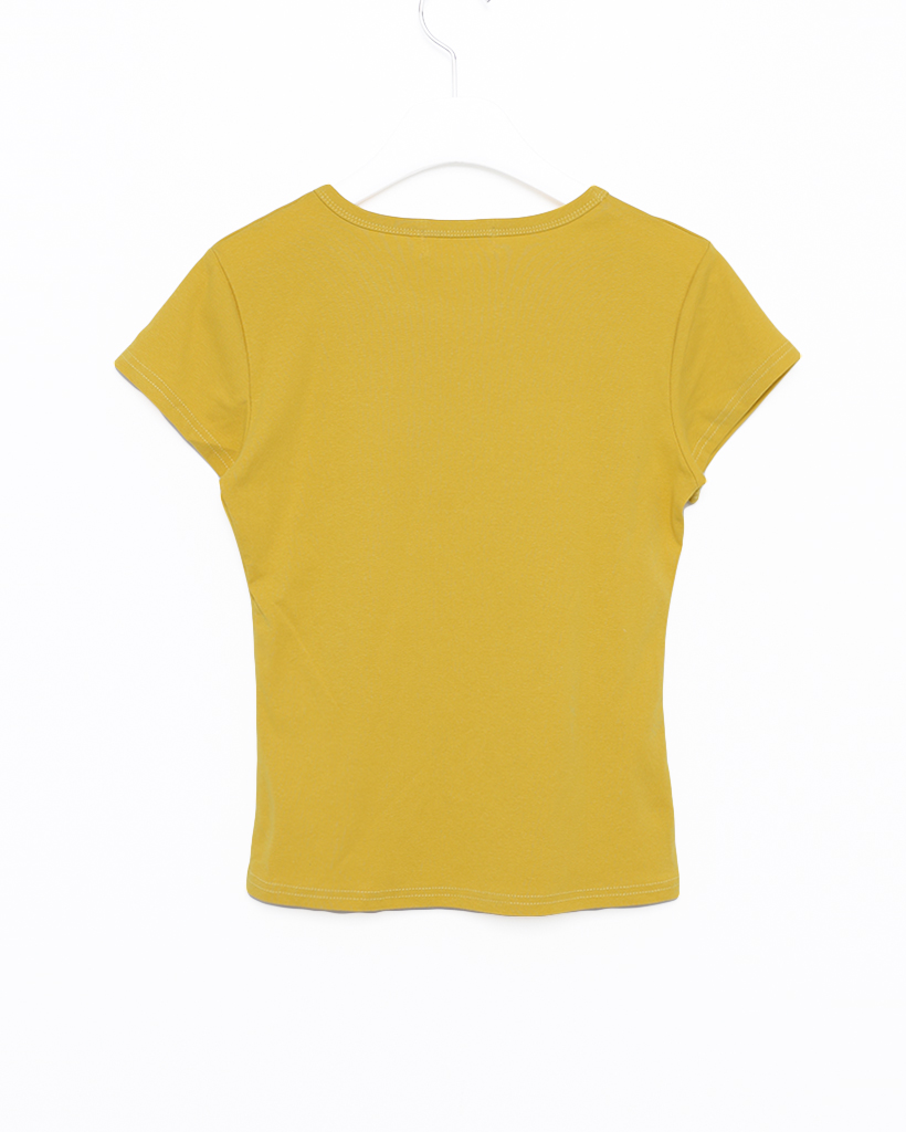 クロップドキュートレタリングTシャツ | ファッション通販サイト