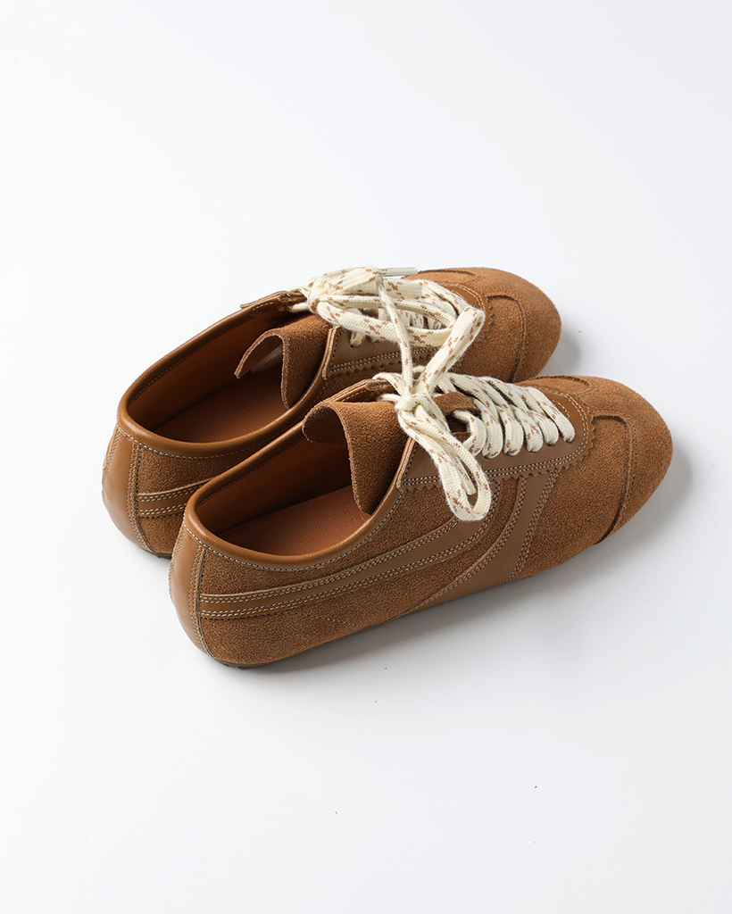 スエードレザースニーカー | ファッション通販サイト NUGU