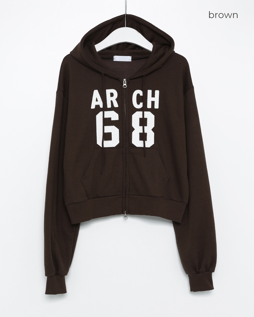 BEST 50] 68パッチダブルジップクロップドパーカー