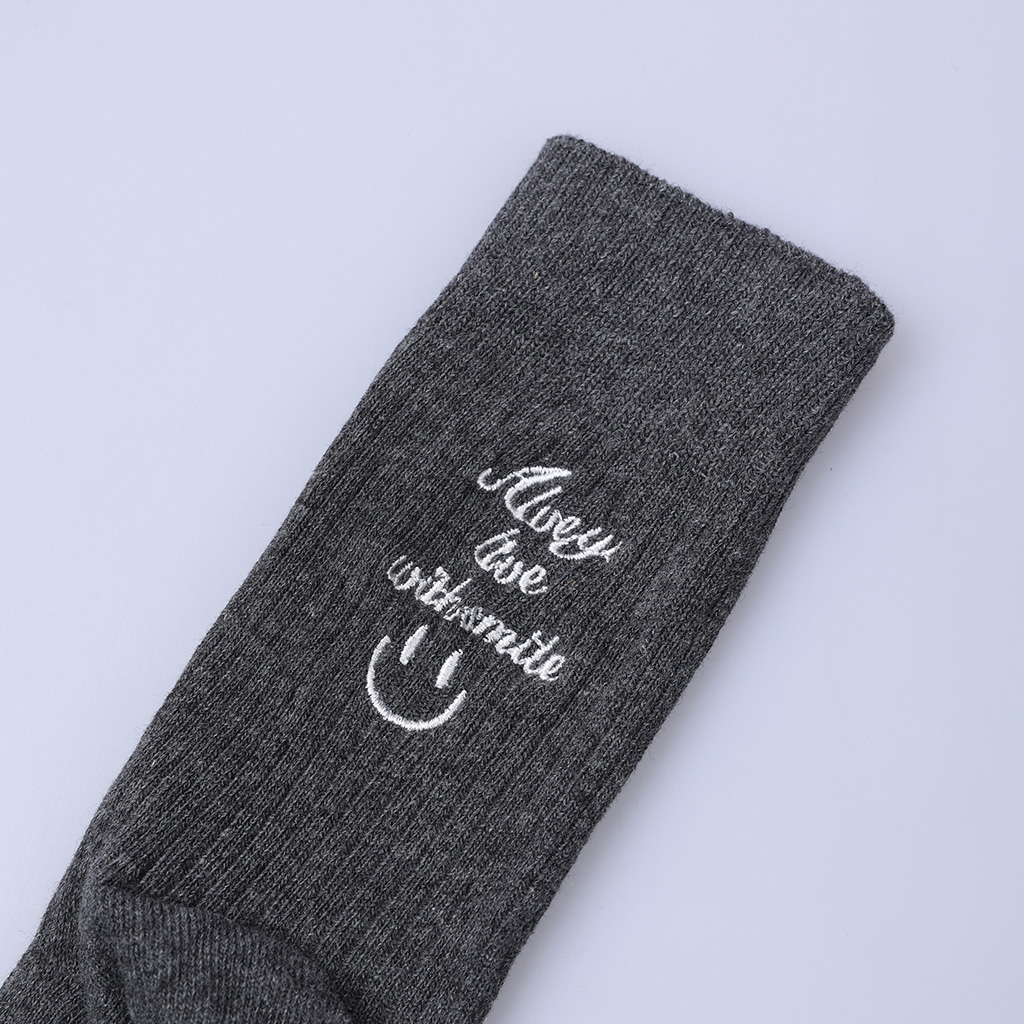 スマイルレタリングソックス | ファッション通販サイト NUGU