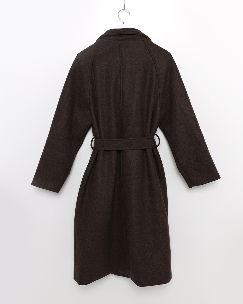 ハイネックベルトロングコート | ファッション通販サイト NUGU