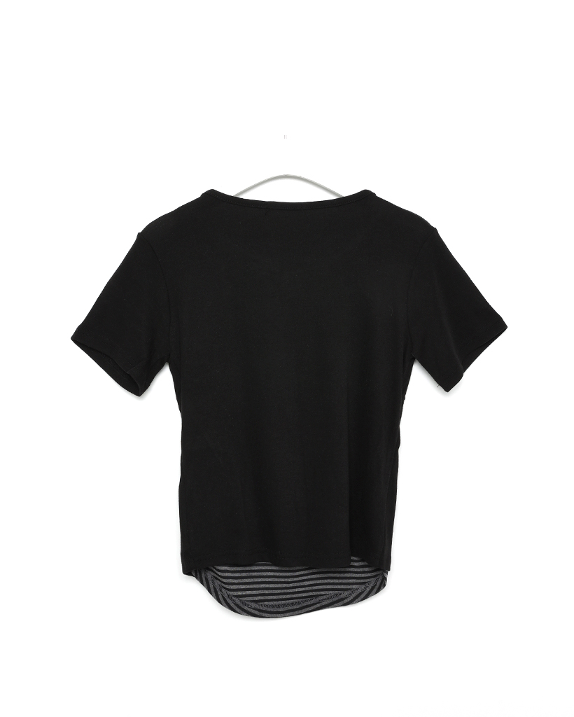 Uri◆新品 アルジ－◆半袖Tシャツ ボーダーレイヤード半袖Tシャツ | ファッション通販サイト NUGU