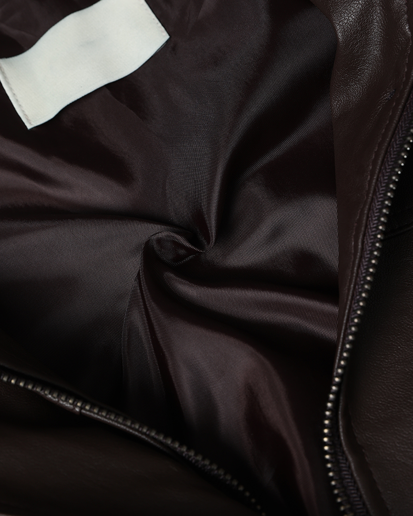 クロップドレザージャケット | ファッション通販サイト NUGU