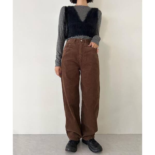コーデュロイワイドパンツ | ファッション通販サイト NUGU