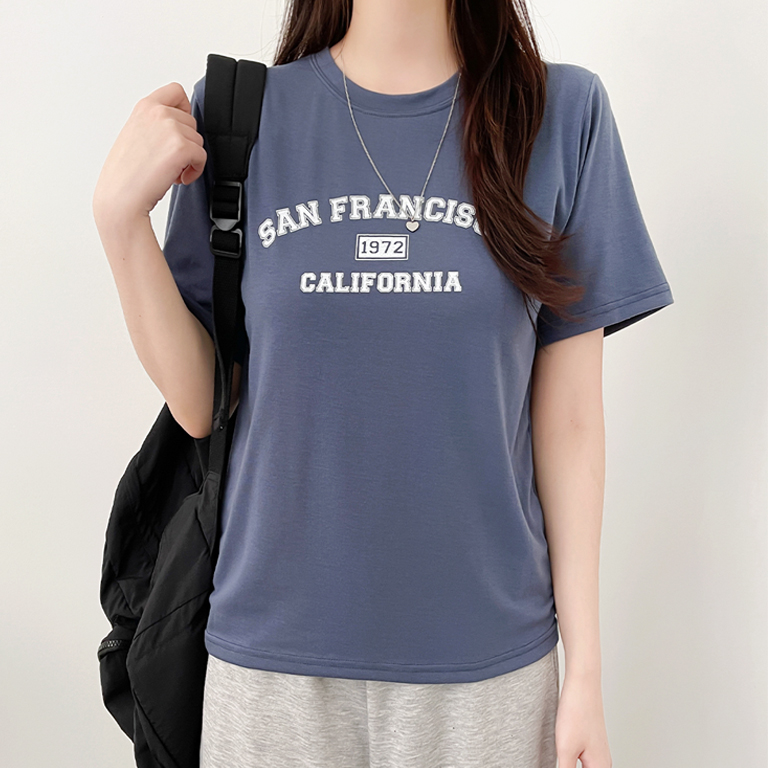 レタリング半袖Tシャツ | ファッション通販サイト NUGU