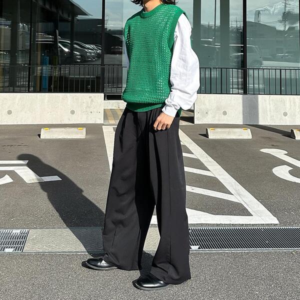 メッシュニットベスト | ファッション通販サイト NUGU