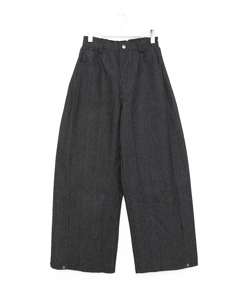 ストライプワイドデニムパンツ | ファッション通販サイト NUGU