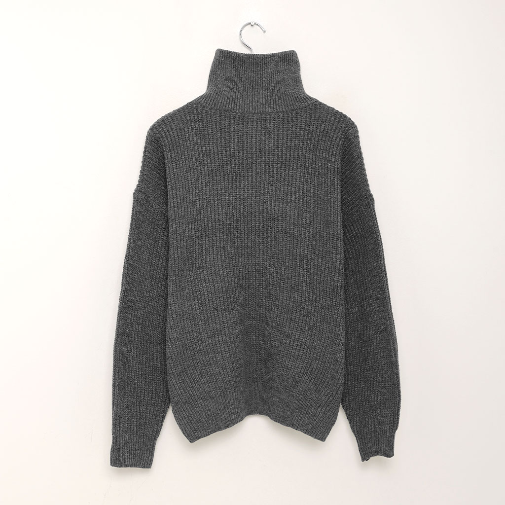 ユニセックス)ハーフジップアップニット | ファッション通販サイト NUGU