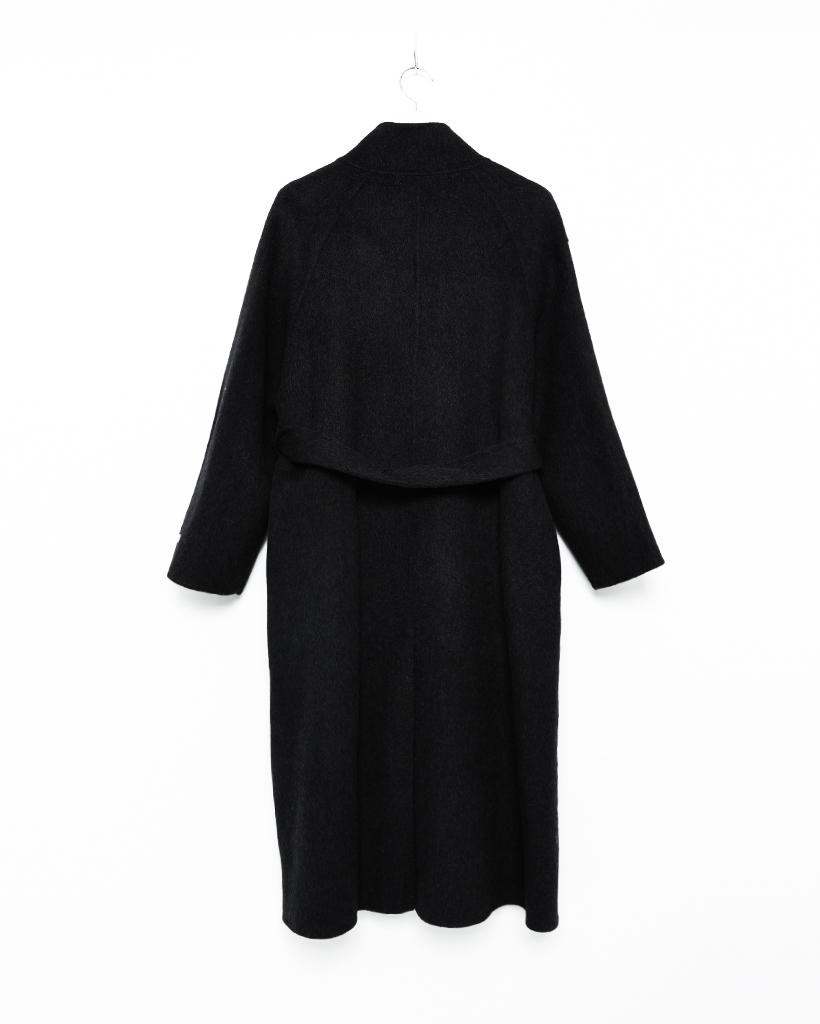 ベルトセットハイネックロングコート | ファッション通販サイト NUGU