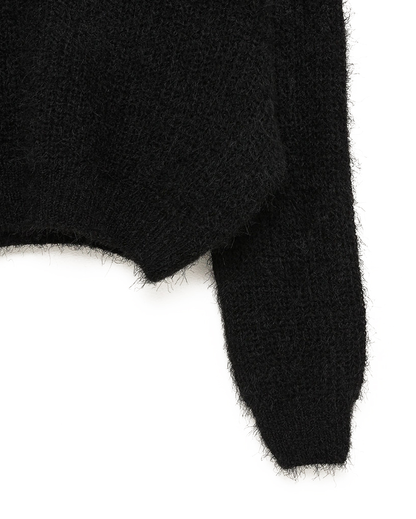 フラッフィーVネックニット | ファッション通販サイト NUGU