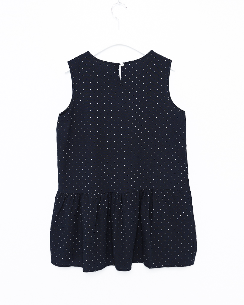 ドットミニワンピース(シュシュ付き) | ファッション通販サイト NUGU