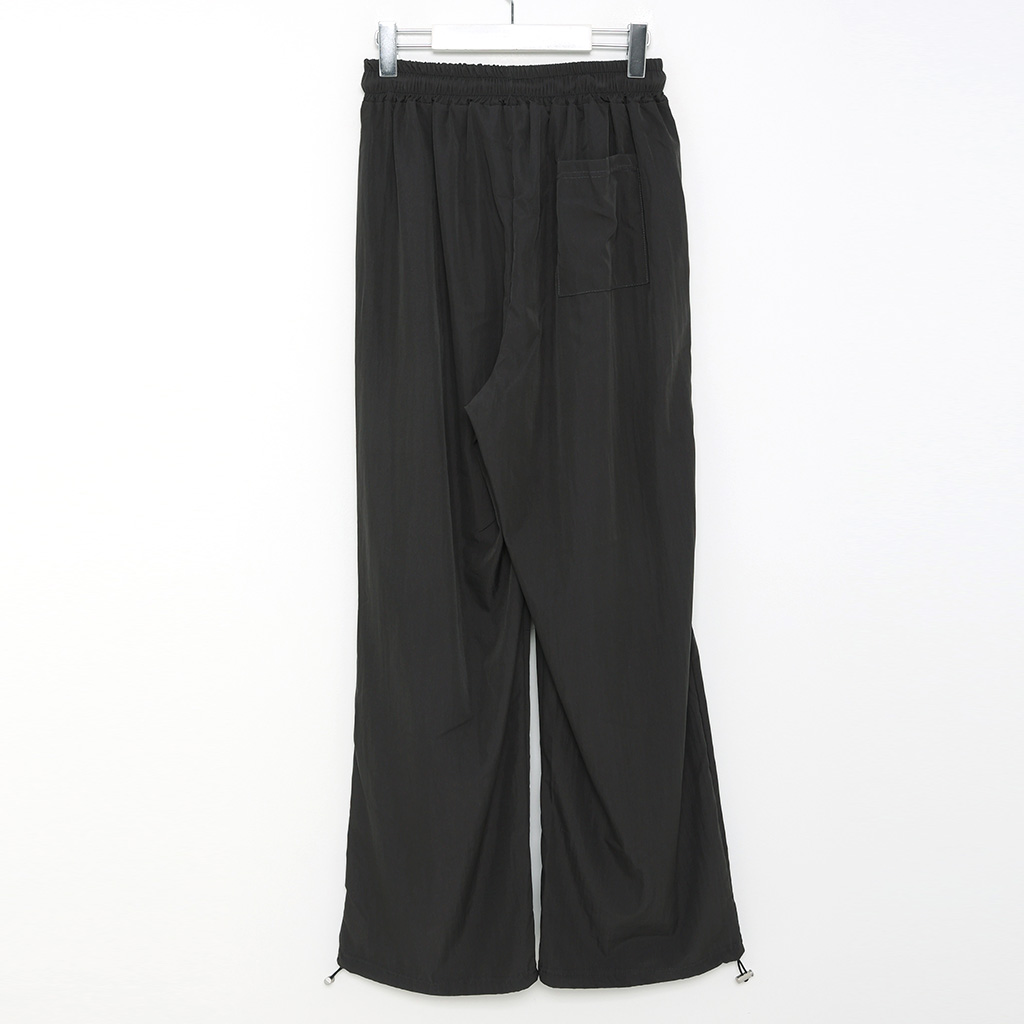 ユニセックス）ウエストドローストリングレーヨンパンツ