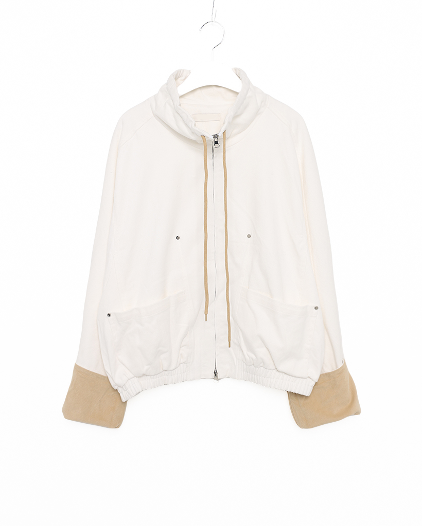 OMMO ドローストリングバックジップジャケット OMMO ドローストリングバックジップジャケット