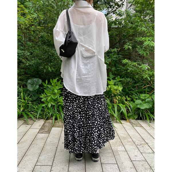 ILLIGO イリゴ ドット スカート ドットロングスカート | ファッション通販サイト NUGU