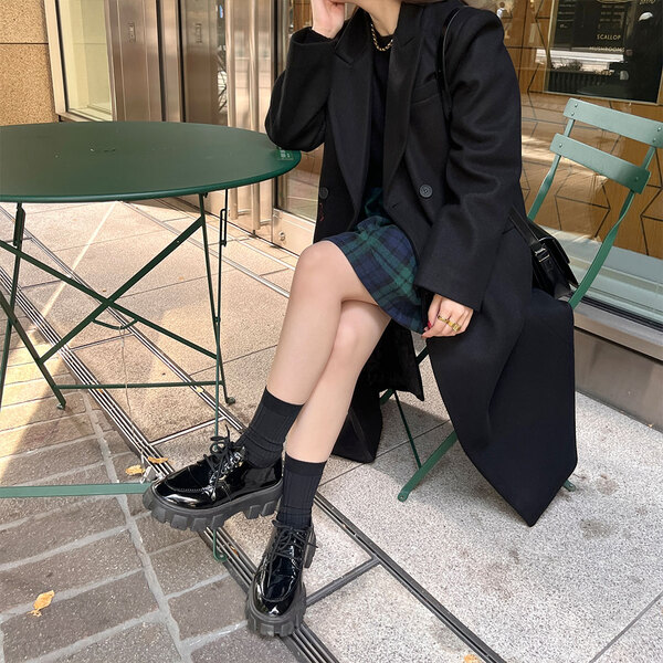 nugu visco ダブルロングコート ウールダブルロングコート | ファッション通販サイト NUGU