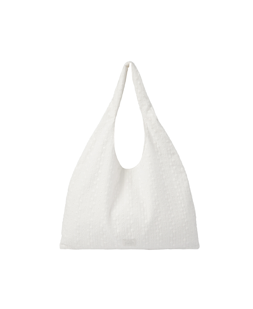 daisy eyelet shoulder bag