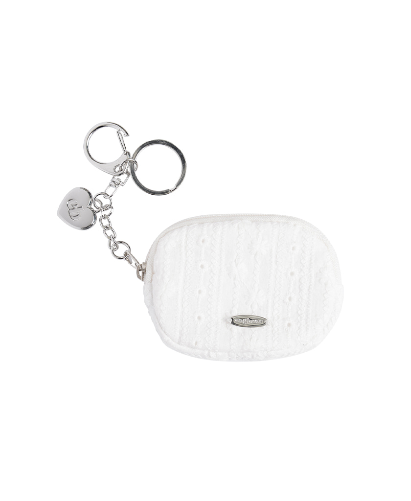 daisy eyelet wallet key ring