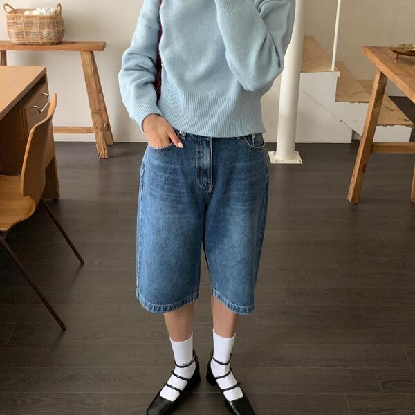 ハーフデニムパンツ | ファッション通販サイト NUGU