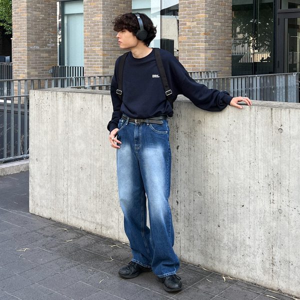 【TWN】★送料・関税込★ジギウォッシュワイドデニムパンツ TWN】☆送料・関税込☆ジギウォッシュワイドデニムパンツ パンツ