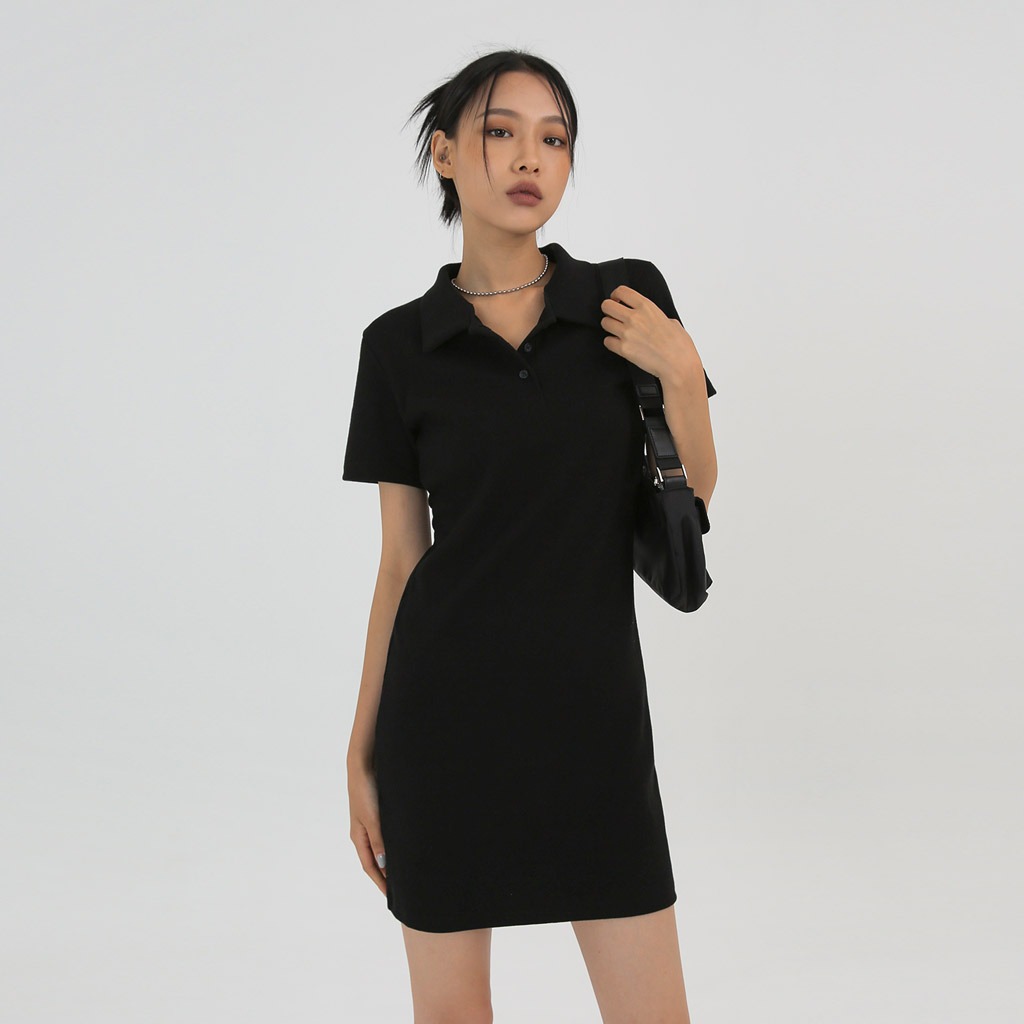 [original] ウイーティブカラーワンピース (2TYPE)