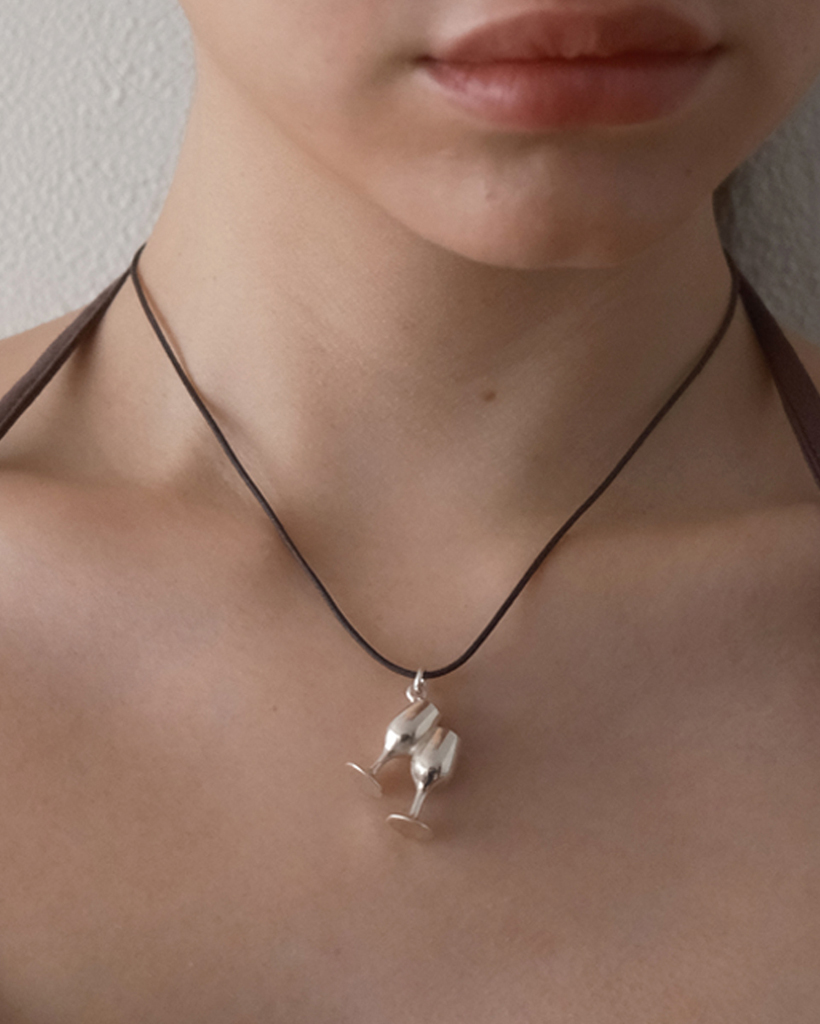 Ryuichi 純銀盃 + シルバーネックレス Ryuichi 純銀盃 + シルバーネックレス Silver Necklace