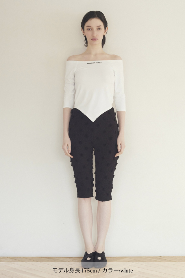 among ♥ A BASIC BOAT NECK T /追跡付 Boatneck Tee Three-Quarter Sleeve Plus Size, Black | Woman