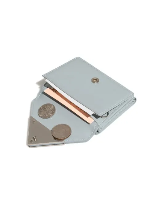 ■Fennec■ CRINKLE TRIANGLE TRIPLE WALLET MID GREY FM2PK07G CRINKLE TRIANGLE TRIPLE WALLET - MID GREY - Fennec