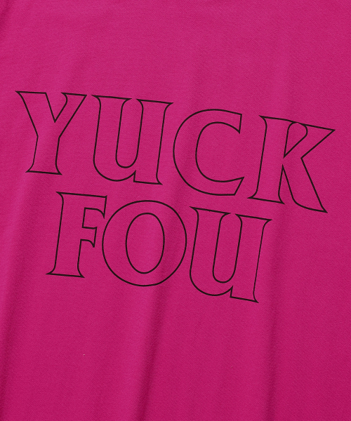 YUCK FOU TEE[PINK] | ファッション通販サイト NUGU