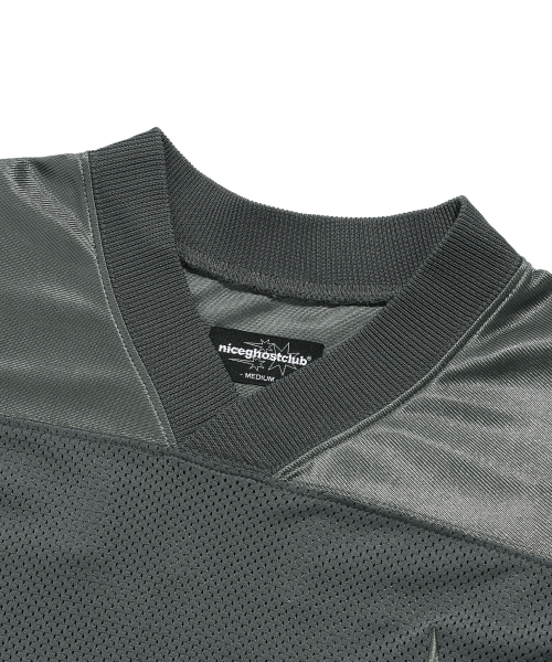 ★関税込★NASTYFANCYCLUB★KINDLE MESH FOOTBALL HALF JERSEY ☆関税込☆NASTYFANCYCLUB☆KINDLE MESH FOOTBALL HALF JERSEY