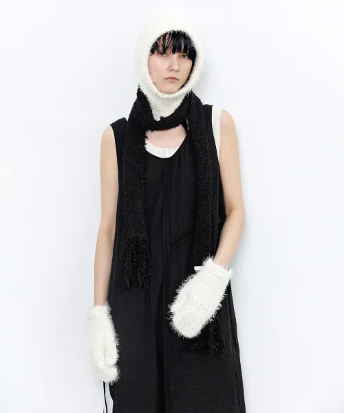 Winter Boucle Gloves CREAM