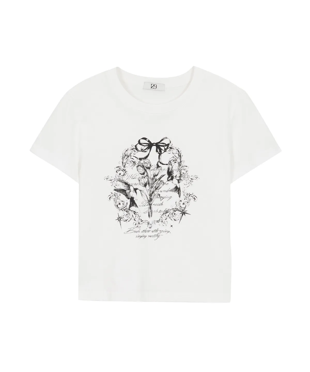 TULIP LOOSE SEMI T-SHIRT WHITE | ファッション通販サイト NUGU