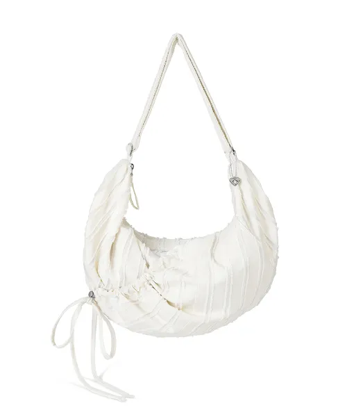 [25SS*人気]★ILLIGO★FEATHER MINI CROSS BAG ミニクロスバッグ フェザーミニクロスバッグ ブラック - illigo | 60% - アジア
