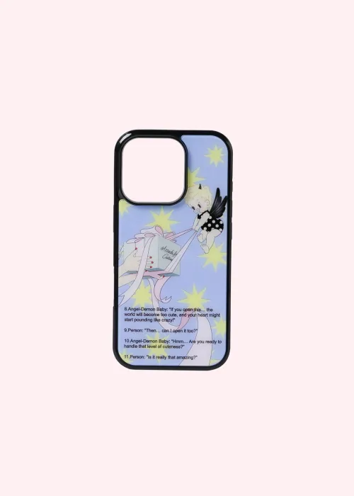 Angel demon baby case hosi(pink)