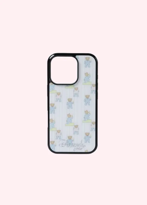 Sleep baby bear case(pink)