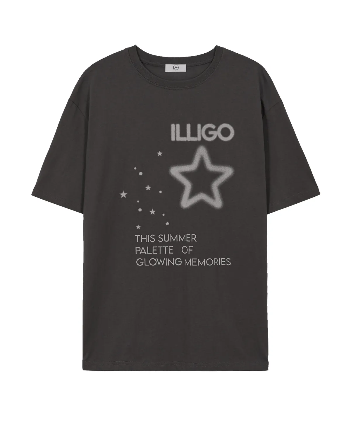 送料・関税込 ●ILLIGO● 25SS STAR SPRAY OVERFIT T-SHIRT Star Spray Overfit T-Shirt Charcoal | ファッション通販サイト