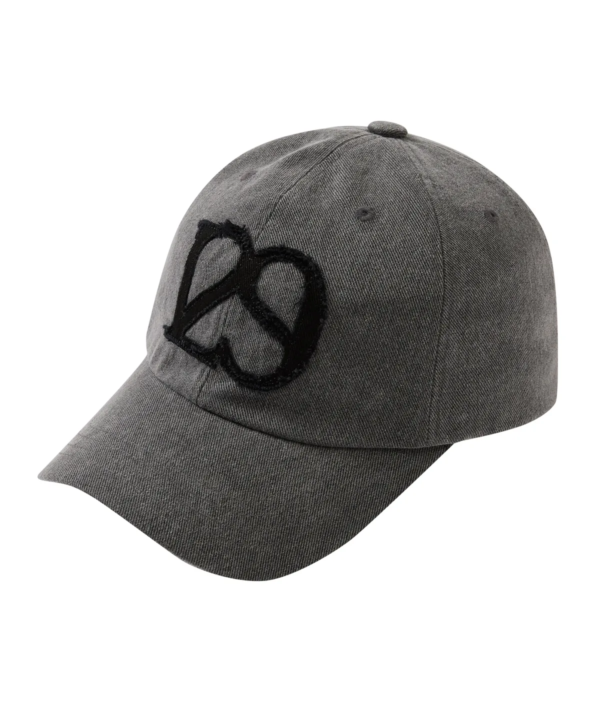 129 Applique Ball Cap Deep Charcoal | ファッション通販サイト NUGU