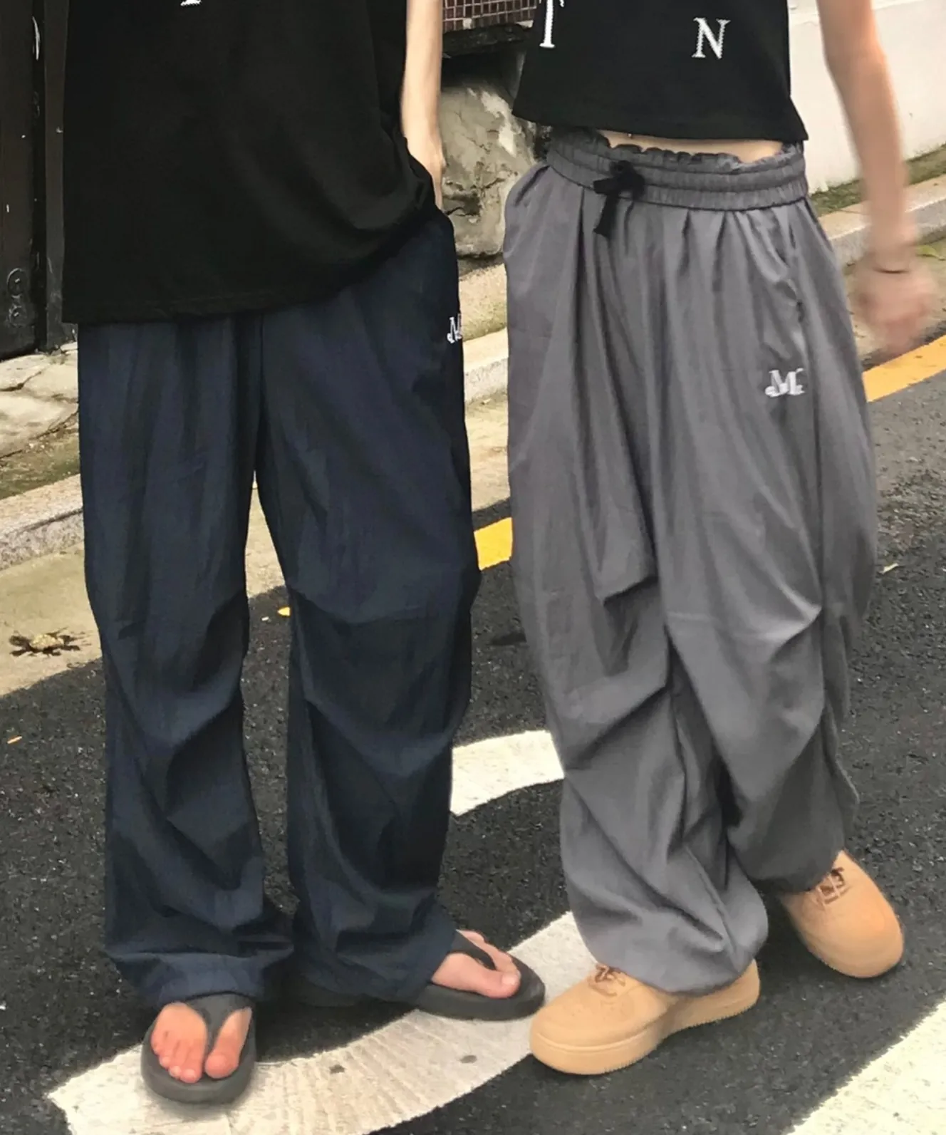 BILBAO POLY PARACHUTE PANTS (4Color)