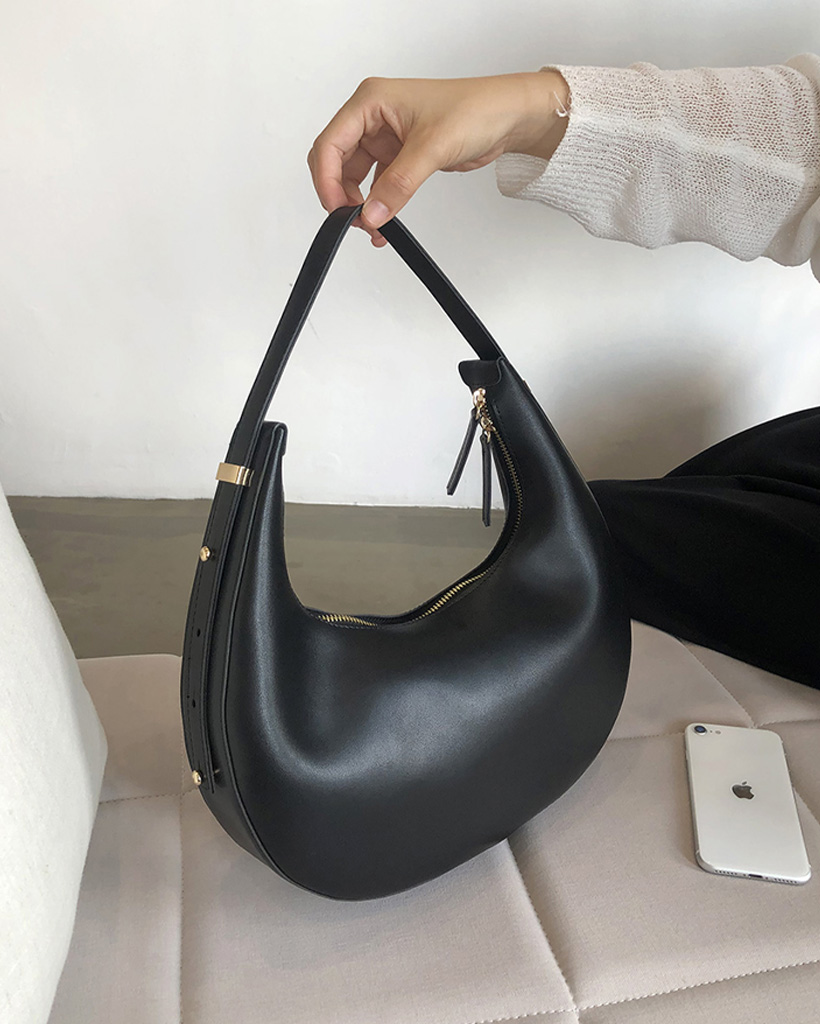 マリムーンショルダー　布良 マリムーンショルダー 布良 ハーフムーンショルダーバッグ (5色