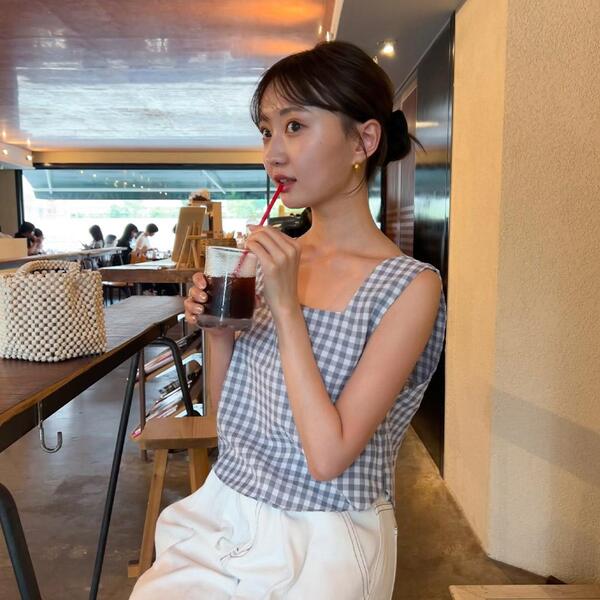 ギンガムチェックキャミソール | ファッション通販サイト NUGU