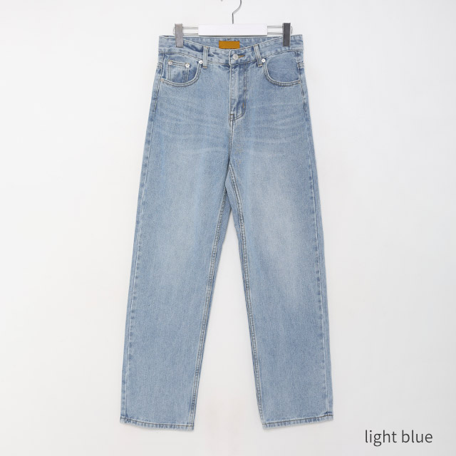 n'CLOTHING/エン クロージングLot:100E BLUE DENIM ユニセックスワイド