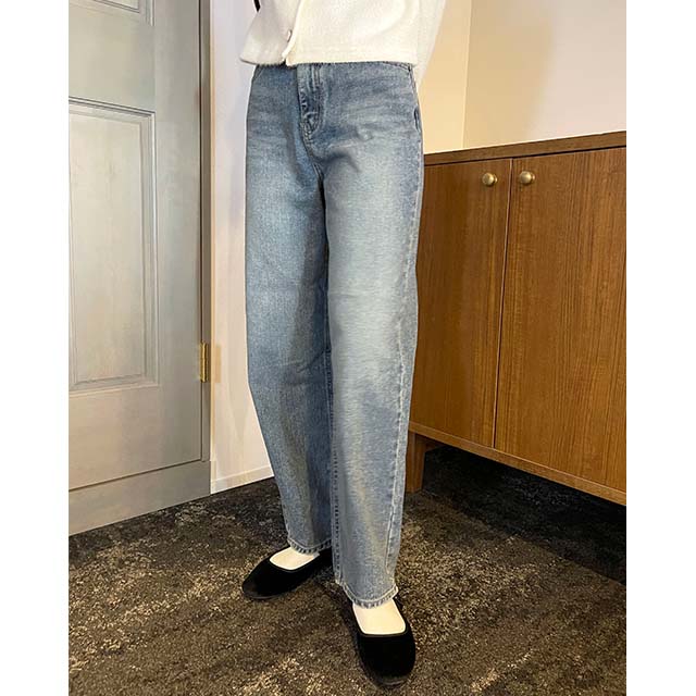 mayu様　ページ may straight denim pants | ファッション通販サイト NUGU