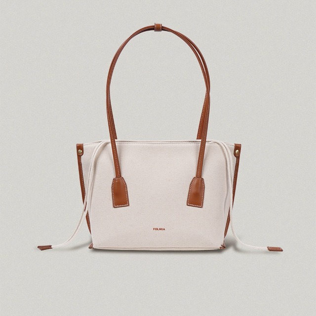 FOLNUA MINI PICNIC BAG BROWN - CANVAS | ファッション通販