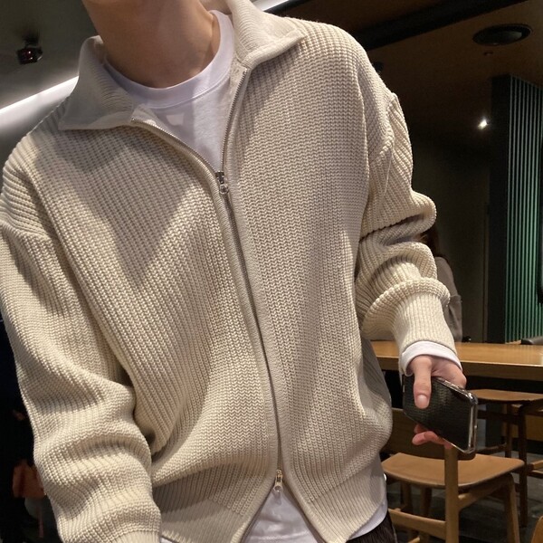 ニットカラージップアップ | ファッション通販サイト NUGU