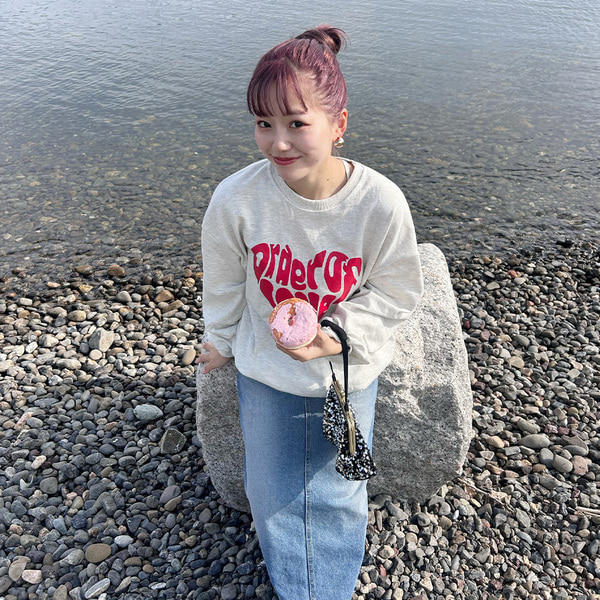 エピヌ　ハートスウェット＆スカート ハートロゴスウェット | ファッション通販サイト NUGU