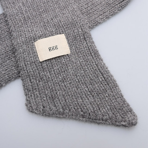 NODAS ニットフーディマフラー Knit hoodie muffler - CHARCOAL GRAY – NŌDAS ONLINE STORE