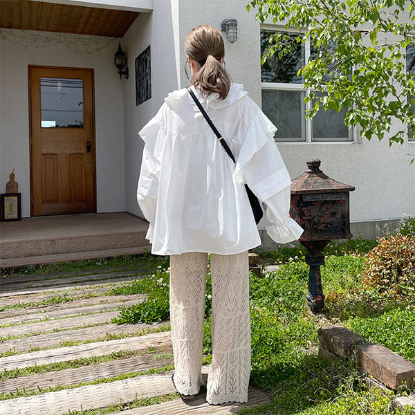 heve へイヴ　バブリーリボンブラウス Drawer - heve へイヴ velor bubbly BL ベロアバブリー ブラウス