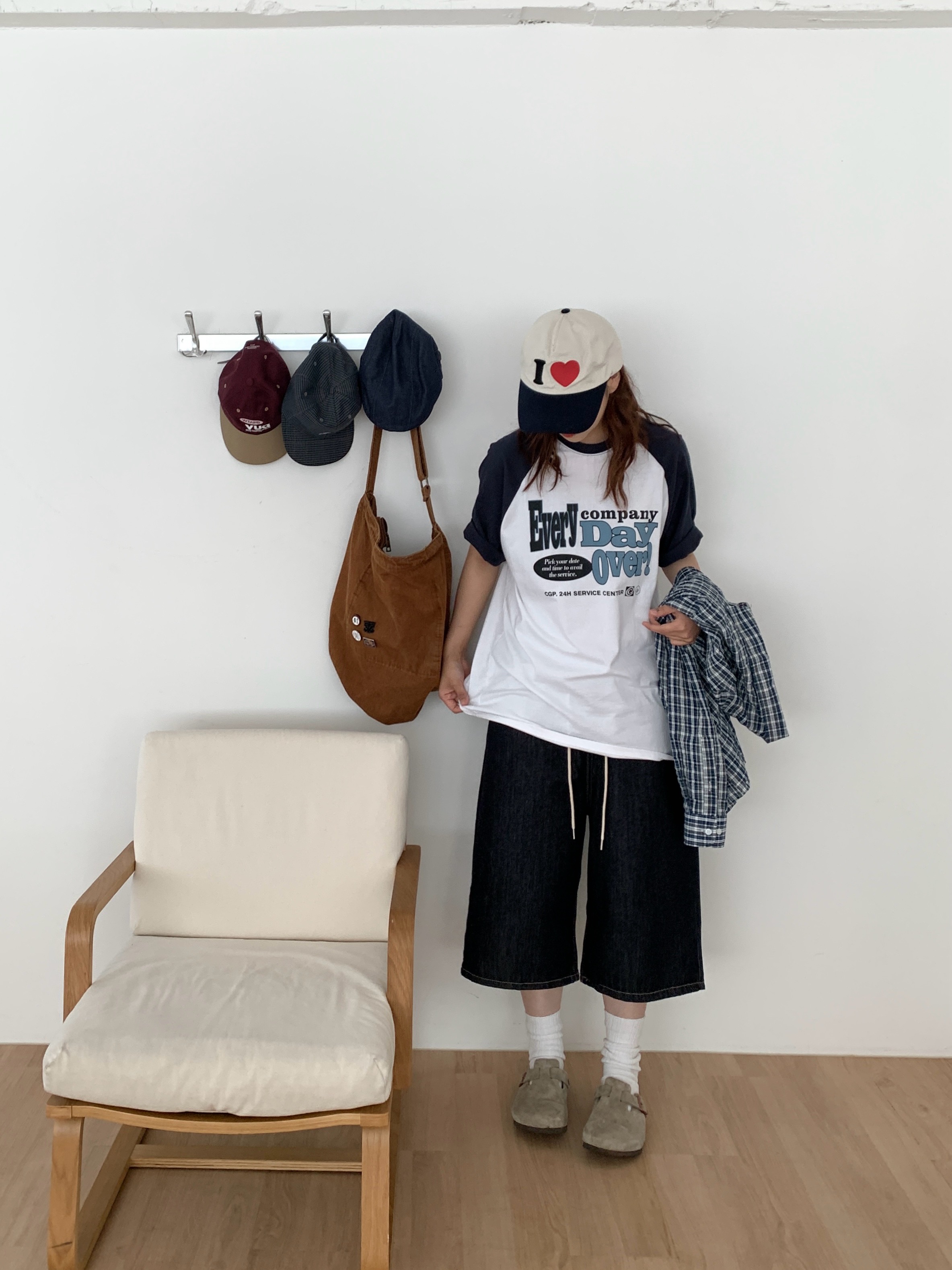 インディゴハーフデニムパンツ | ファッション通販サイト NUGU